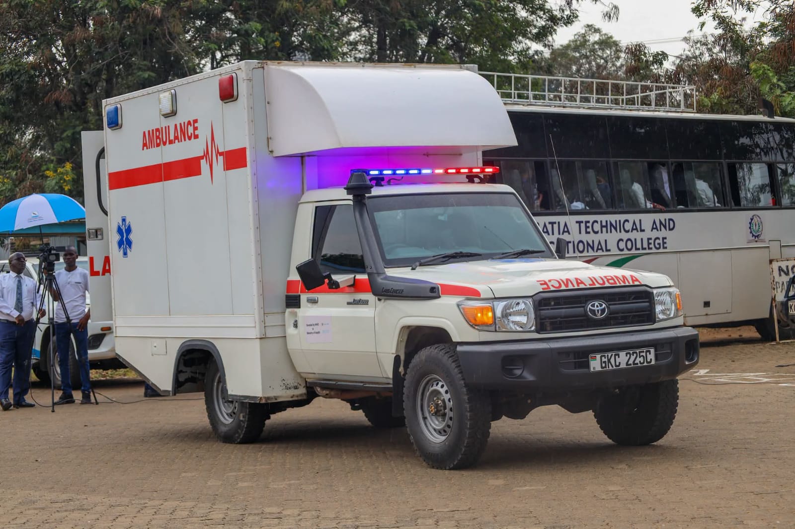 Ambulance launch at JOOTRH, Kisumu