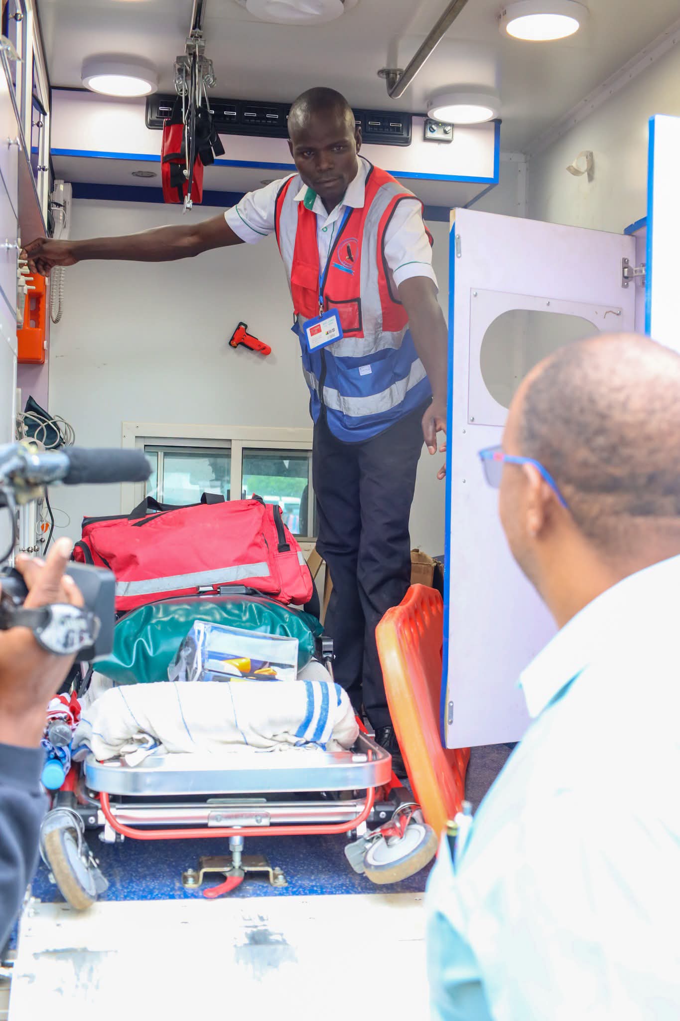 Ambulance launch at JOOTRH, Kisumu