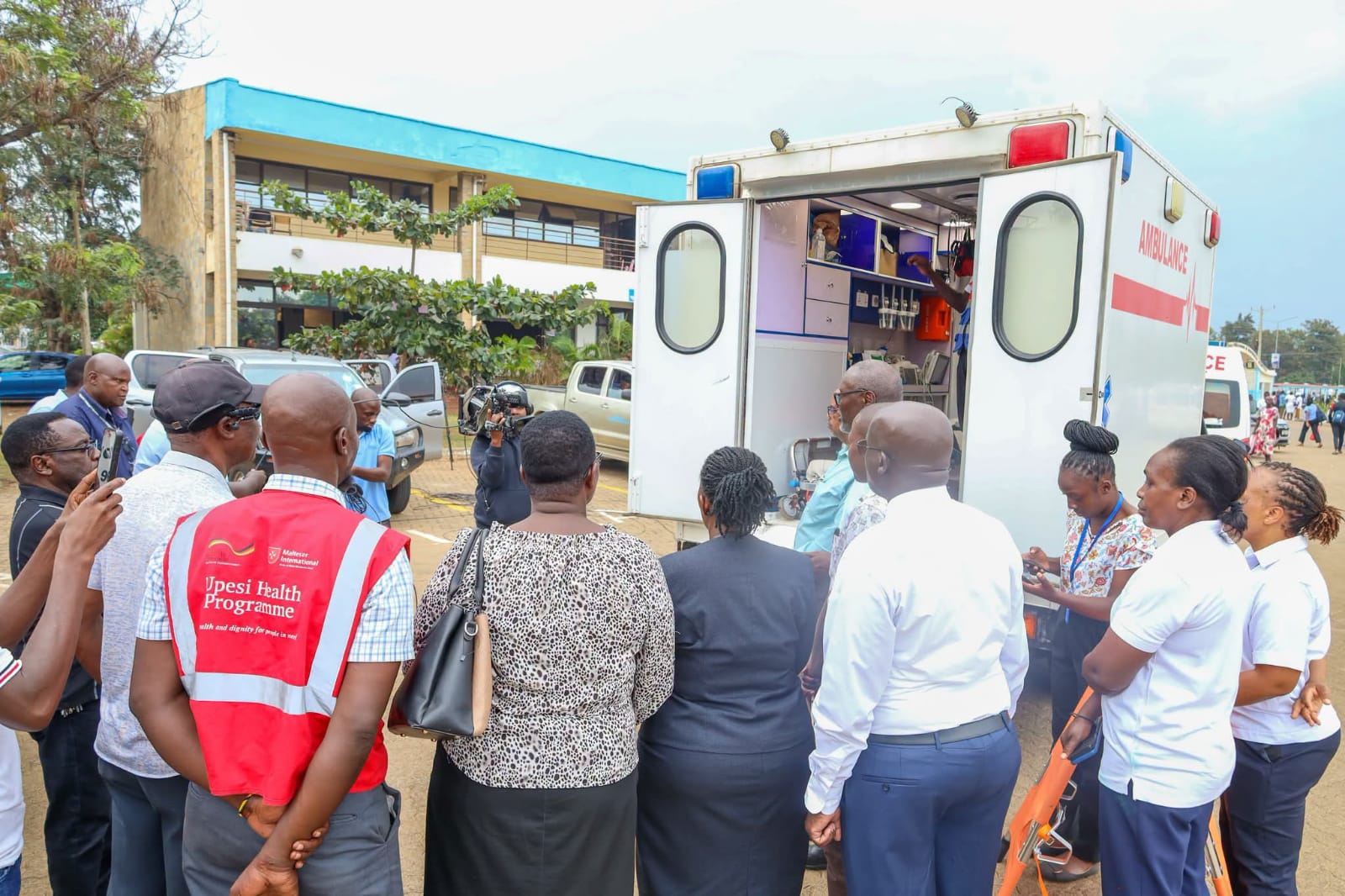 Ambulance launch at JOOTRH, Kisumu