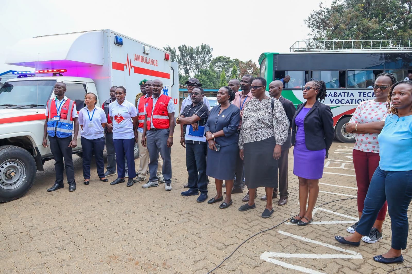 Ambulance launch at JOOTRH, Kisumu
