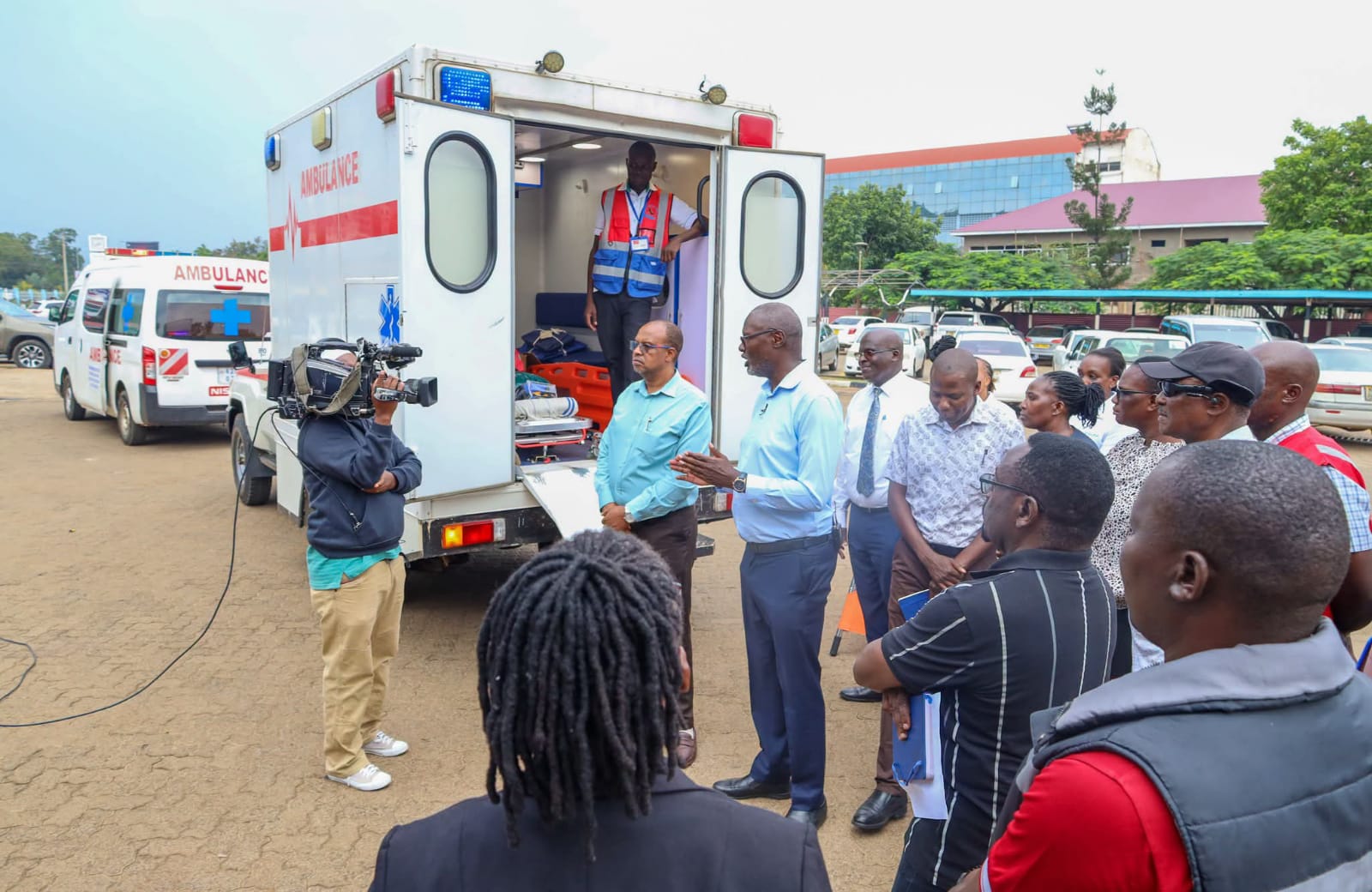 Ambulance launch at JOOTRH, Kisumu